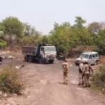 CISF took action against illegal coal mining.