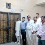 District Election Officer inspected the EVM warehouse.