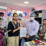 Deputy Development Commissioner inaugurated HPV vaccination.