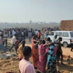 Three people killed, one old woman seriously injured in elephant attack.