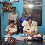 Theft revealed, one arrested.