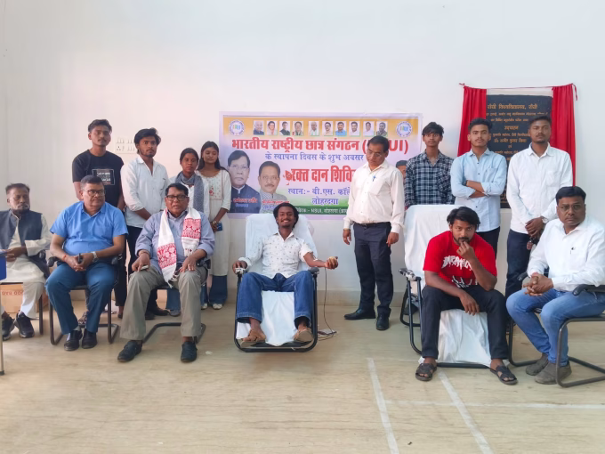 Blood donation is the biggest human service – Dr. Rameshwar Oraon