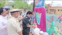 Inspection of Khurai Sub Jail by Director General, inauguration of open gym.