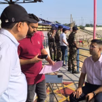 The Deputy Commissioner directed to take immediate action against the absent officers and personnel in the Mega Sports Complex.