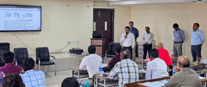 Three-day training of census field trainers begins.