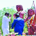 Sido Kanhu birth anniversary: ​​CM Hemant Soren paid tribute.