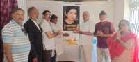Tribute paid to great playback singer Asha Bhosle at Gandhi Seva Sadan.