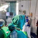 Successful operation of complex bone fractures with state-of-the-art C-arm machine.