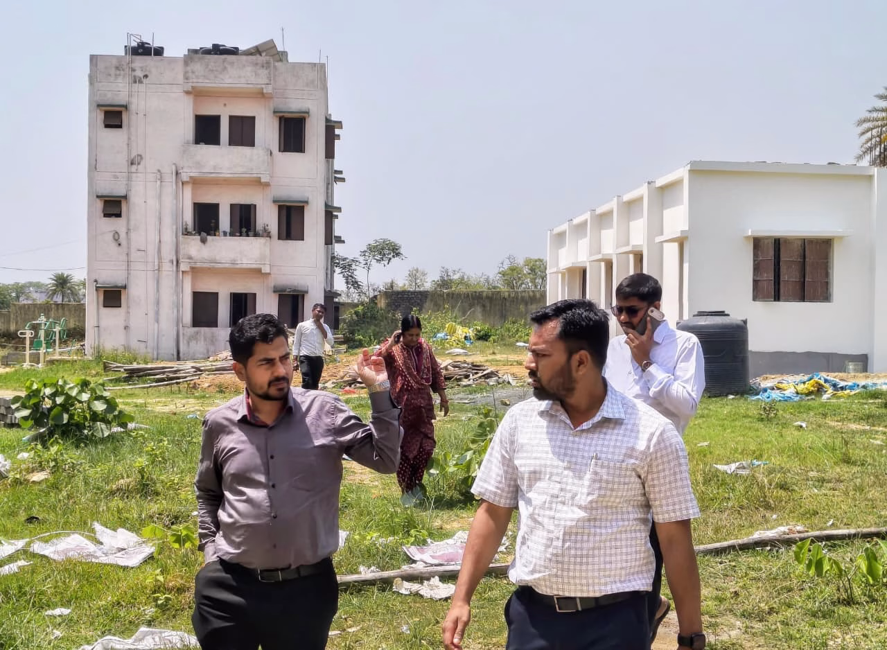 Deputy Development Commissioner inspected the residential school.