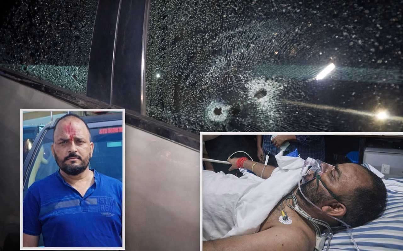 Bike riding criminals shot a coal businessman.