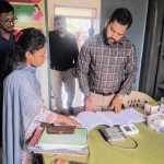 Deputy Development Commissioner inspected the development works.