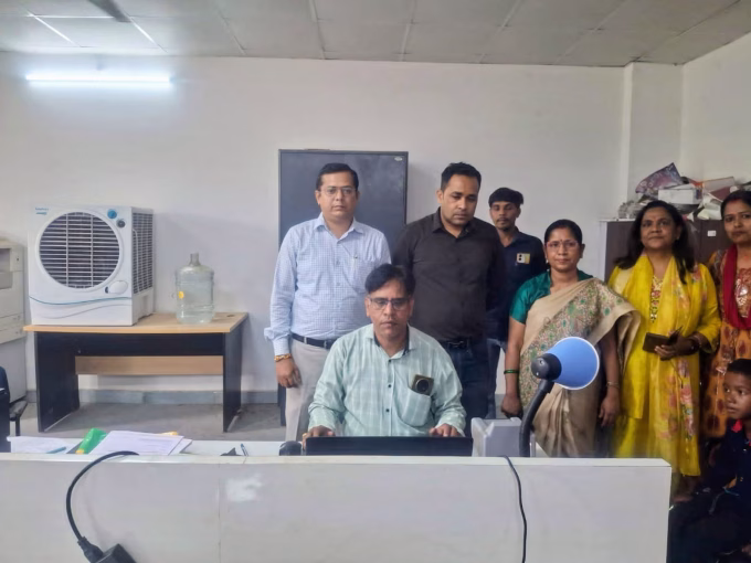 Enrollment of 51 disabled people for Aadhar card.