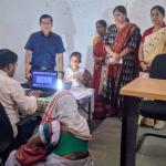 Enrollment of 27 disabled people for Aadhar card.