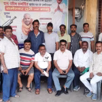 Businessmen protested by raising slogans against BCCL management and administration.