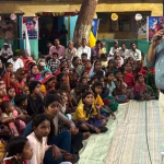 Deputy Commissioner participated in Sandhya Chaupal.