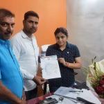 Memorandum submitted against illegal mining.