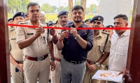 Deputy Commissioner and SSP inaugurated the Magazine Guard Building at the Police Centre.