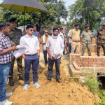Deputy Commissioner visited Baghmara and other blocks.