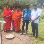 Water supply due to the efforts of Kesargarh Mukhiya.