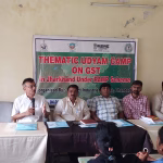 District level workshop of Udyam Cam on GST was organized.