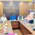 The Estimates Committee of Jharkhand State reviewed various schemes.