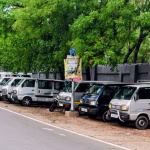 Fine of Rs 1.10 lakh imposed on vehicles of St. Xavier's and Dinobili schools.