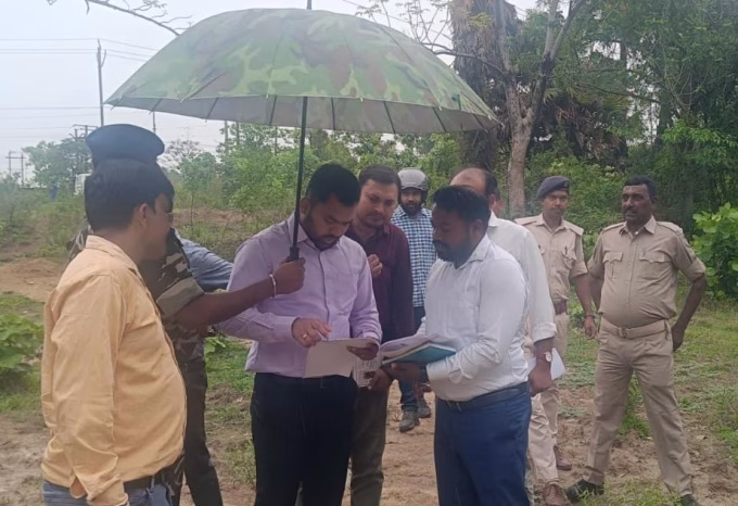 Deputy Development Commissioner inspected various development works conducted in Kaliyasol block