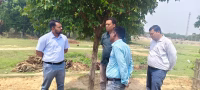 Deputy Development Commissioner inspected development plans in East Tundi.