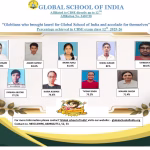 Students of Global School of India performed excellently in CBSE 12th board exams.