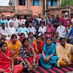Raiyats held press conference against BCCL and RK Mining.