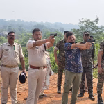 Dhanbad Police's annual firing proficiency exercise begins.