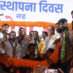 'Jan Aakrosh March' on AJSU's 41st Foundation Day
