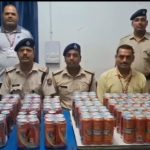 Major RPF crackdown at Dhanbad Railway Station; 116.5 liters of foreign beer seized from Lalkuan Express.
