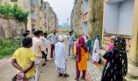 Eight more fire-affected families from New Akash Kinari Colliery safely shifted to Belgadia Township.