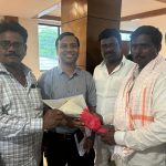 JCMU felicitates veteran labor leaders.
