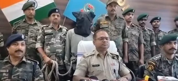 Maoist Ajay Mahto, carrying a reward of ₹25 lakh, arrested; he was accused in over 240 cases.