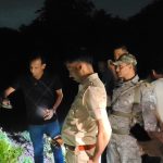 Body of unidentified person found in bushes; murdered by being crushed with a stone.