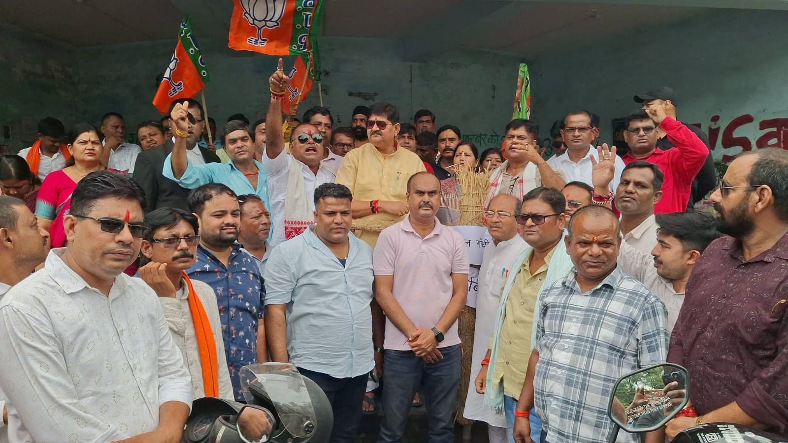Uproar in Dhanbad over NEET issue: BJP alleges Rahul Gandhi is inciting students for political gain.