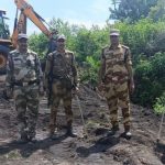 Major crackdown on illegal coal mining in Baghmara's Matigarha: BCCL and CISF shut down the mine opening.