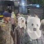 Operation ‘Daura Pahad’: Five Naxalites, including top Maoist Misir Besra—who carried a reward of ₹2.20 crore—sent to Dhanbad Jail.