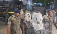 Operation ‘Daura Pahad’: Five Naxalites, including top Maoist Misir Besra—who carried a reward of ₹2.20 crore—sent to Dhanbad Jail.