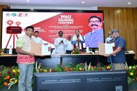 Historic MoU signed between JFDCL and SRFTI; Jharkhand Film and Television Institute to be set up soon.